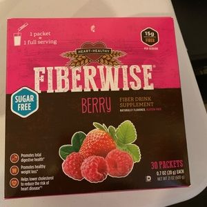 Fiberwise Drink packets -  Berry unopened